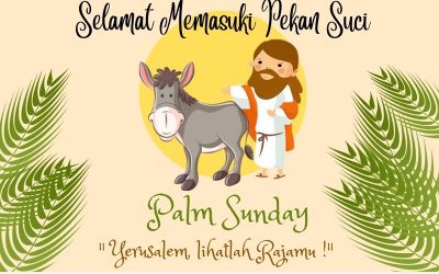 Selamat Memasuki Pekan Suci