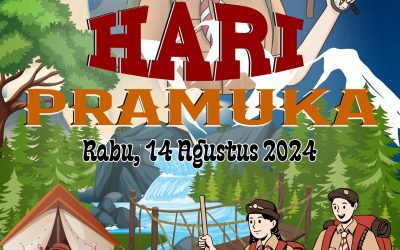 Memperingati Hari Pramuka ke-63 SD Strada Bhakti Utama dengan tema ”Pramuka Berjiwa Pancasila Menjaga NKRI”